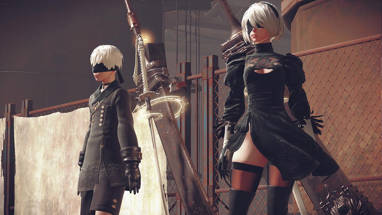 9S and 2B - Two main protagonists